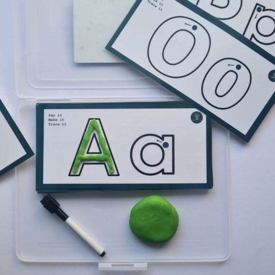 Alphabet Cards (Upper case and Lower-case letters)